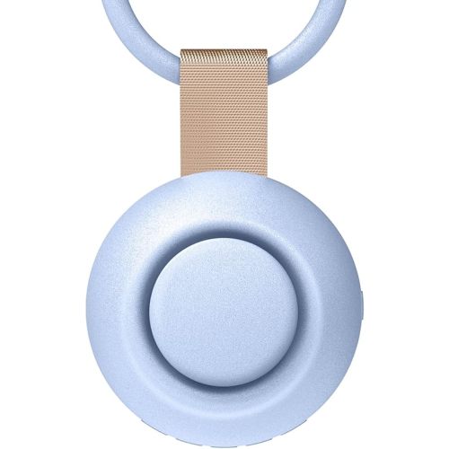 2025 Mom's Choice Awards, Portable Sound Machine for Baby Adult, Smart Cry Detection, 18 Soothing Sound, Bluetooth Rechargeable White Noise Machine for Home Office Travel, Nursery Light, Blue