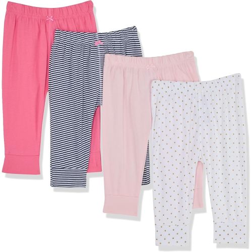 Simple Joys by Carter's Baby Girls' 4-Pack Pants