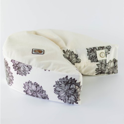 organic nesting pillow in paloma