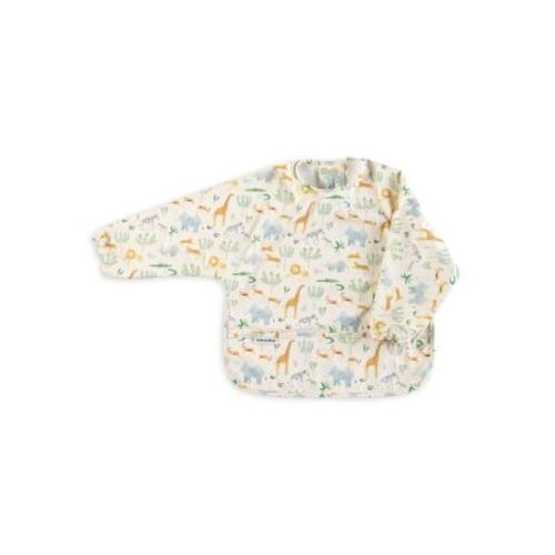 Unisex Printed Long Sleeved Bib - Baby
