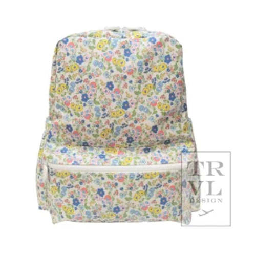 Diaper Bag Backpack: Posies Floral