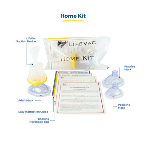 LifeVac Home Kit - Toddler and Adult Choking Rescue Device
