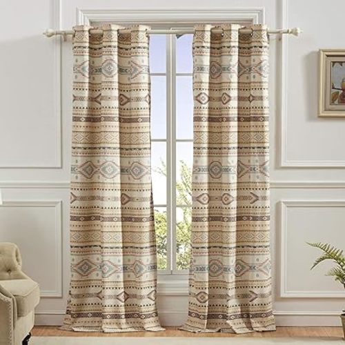 Phoenix Curtain Panel Pair, 84"