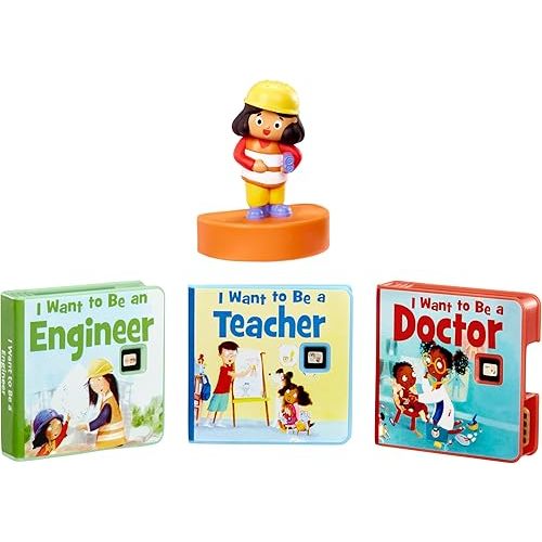 Little Tikes Story Dream Machine I Want to Be: Helper Collection, Storytime, Books, Audio Character, Toy Gift for Toddlers, Kids Girls Boys Ages 3+