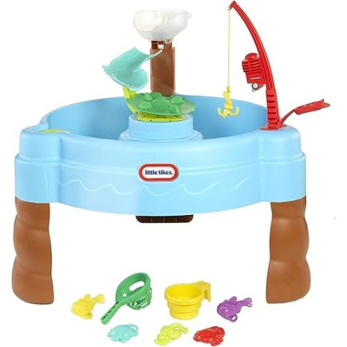 Little Tikes Full Set Water Table Fish 'n Splash - Full Set w/Toys & Fishing Set (27732)