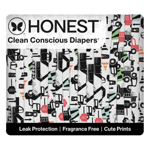 Honest Wetness Indicator Diapers - Plant-Based & Fragrance-Free | Honest
