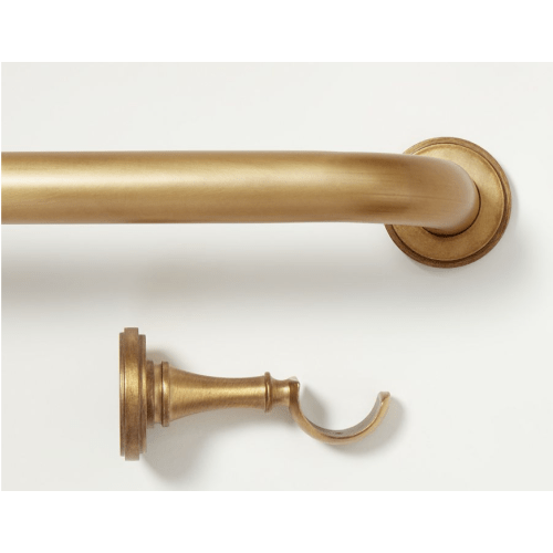 Somorset Hidden Connection Room Darkening Curtain Rod | Pottery Barn