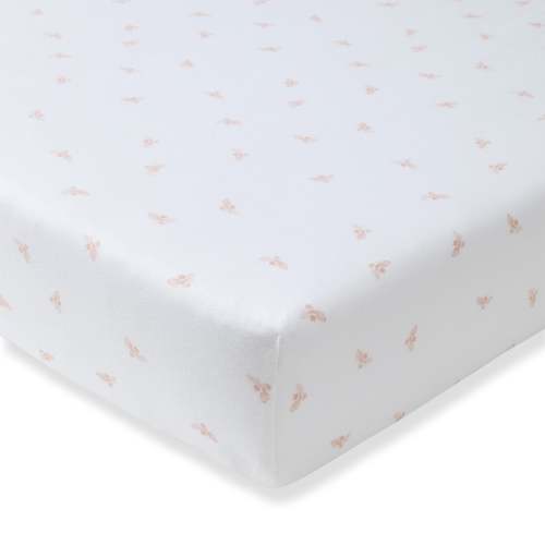Golden Bee Organic Cotton BEESNUG® Fitted Crib Sheet - Ranunculus