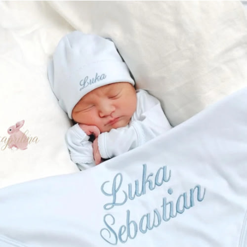 BABY BLUE COMING HOME SET – Caprilina
