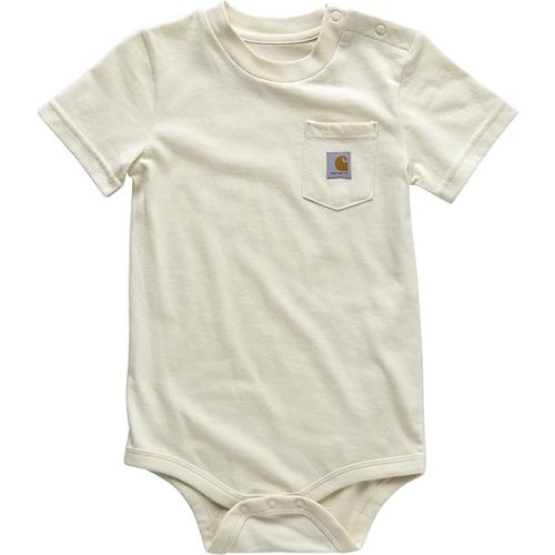 Carhartt Kid's CA5004 Short-Sleeve Pocket Bodysuit