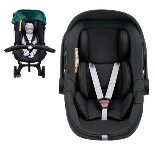 Infant Car Seat Insert, Ultra-Thick Carseat Head Support for Newborn, Breathable Mesh Baby Car Seat Cushion with Filled Sponge, Universal Baby Car Seat Head Support for Stroller, Swing, Carseat