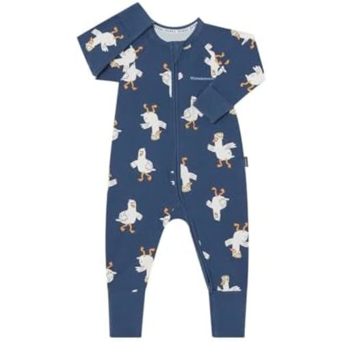Bonds Wondersuit Baby Zippy - Guss The Seagull Navy