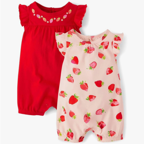 The Children's Place baby-girls And Toddler Everyday Summer Rompers