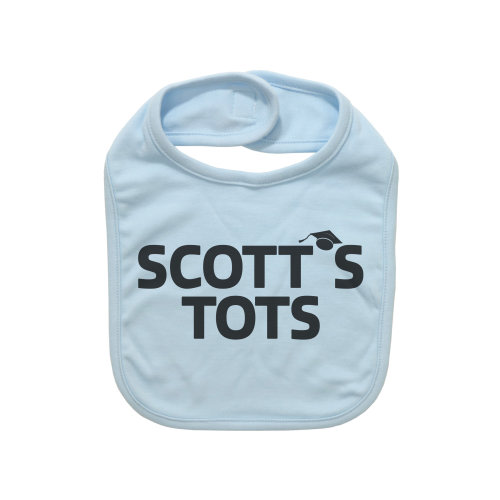 Funny Baby Bib, Scott's Tots, The Office Baby Gift, Super Soft, Sublimated Design, Gift For Newborn, Cute Baby Bibs
