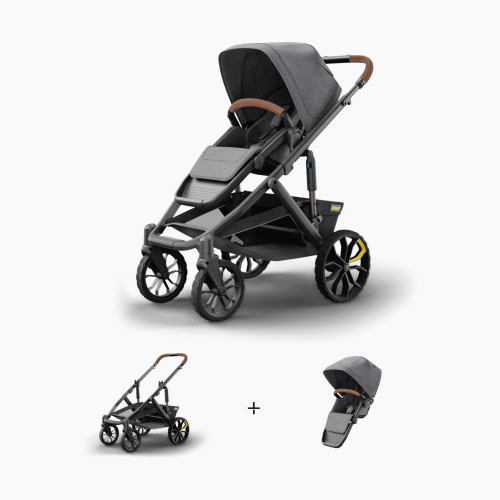 Veer Switch&Roll Stroller - Gray Granite