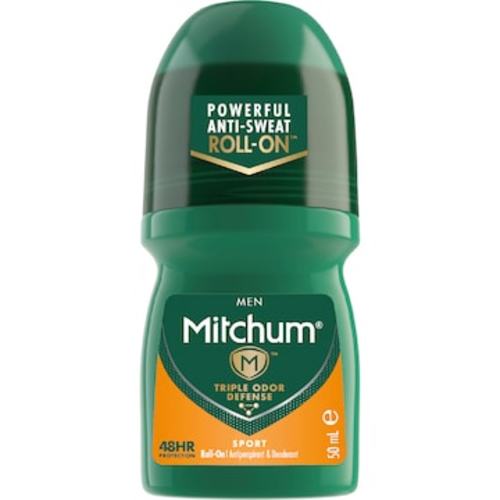 Mitchum Men's Roll On Sport Antiperspirant & Deodorant 50ml | Woolworths