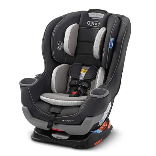 Graco Extend2Fit Convertible Car Seat, Rear-Facing and Forward-Facing, Extended Rear-Facing Seat Option, Redmond, Ideal for Newborns, Infants, and Toddlers - 2-in-1
