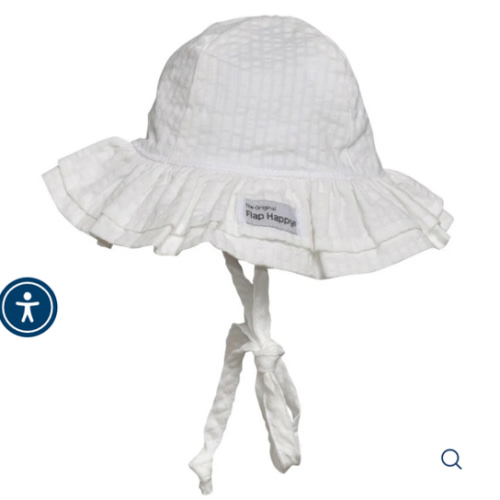 UPF 50+ Double Ruffle Hat