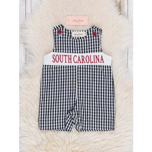 South Carolina Smocked Gingham Johnny