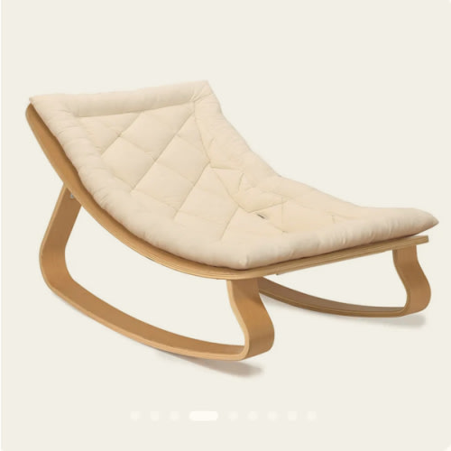 LEVO Baby Rocker in natural wood – Charlie Crane Paris