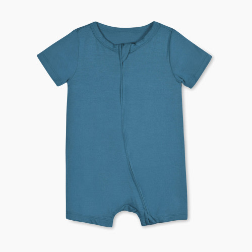 Gerber Snug Fit Romper - Ocean Teal, 0-3 M