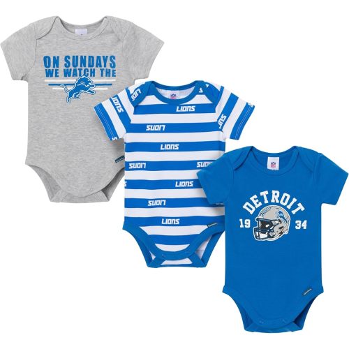 Gerber NFL baby-boys Nfl 3-pack Onesie Bodysuit