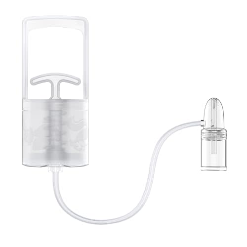 Pumpinose Nasal Aspirator for Baby and Toddler Nose Clearing with Hand Pump and Non-Invasive Tip for Quick, Quiet Suction, Clear Clogged Passages & Boogers, Co-Branded with CHIBOJI