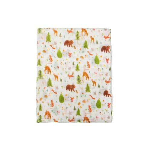 Muslin Swaddle - Forest Friends