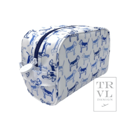 Stow It: Blue Puppy Love Dopp Kit