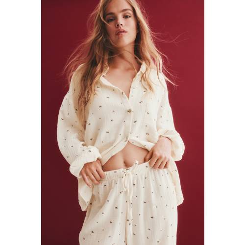 COTTON MUSLIN PAJAMAS