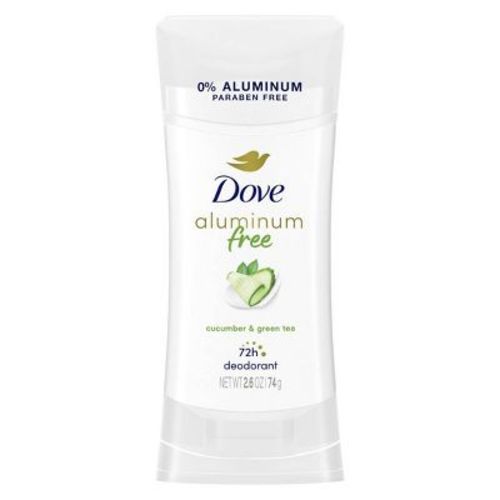 Dove Beauty Aluminum Free Cucumber & Green Tea Deodorant Stick - 2.6oz