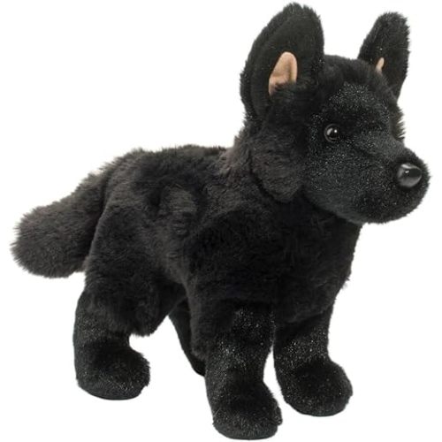 Douglas Harko Black German Shepherd Dog Plush Stuffed Animal