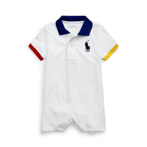 Big Pony Cotton Mesh Polo Shortall