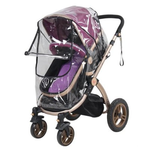 1PC PVC Universal Waterproof Baby Rain Cover Dust Wind Pram Accessory, Rain Cover, Baby Pushchair