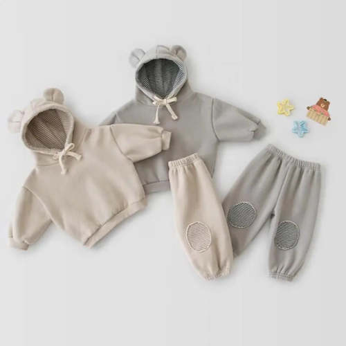 Casual Hoodie Sweatshirt and Pants Set – Peachy Bloomers