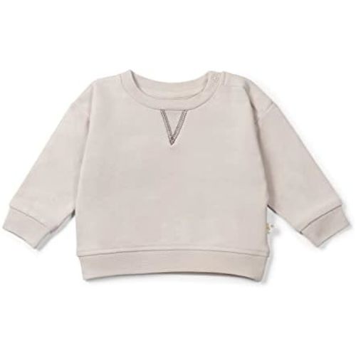 MakeMake Organics GOTS Certified Organic Cotton Sweatshirt Baby Toddler Young Kids Boys Girls Pullover Sweater