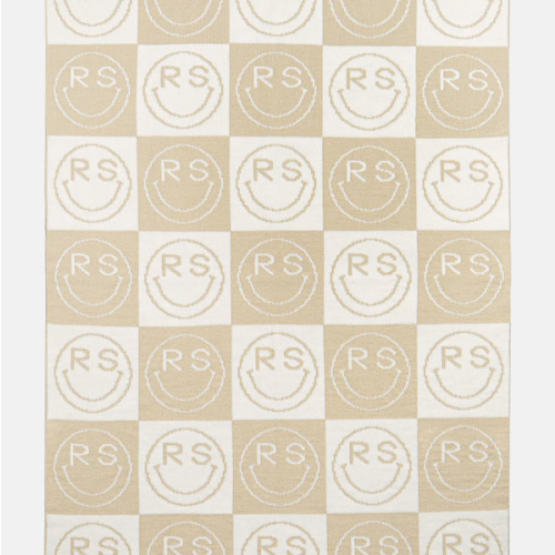 All Smiles Custom Blanket - Natural/Beige