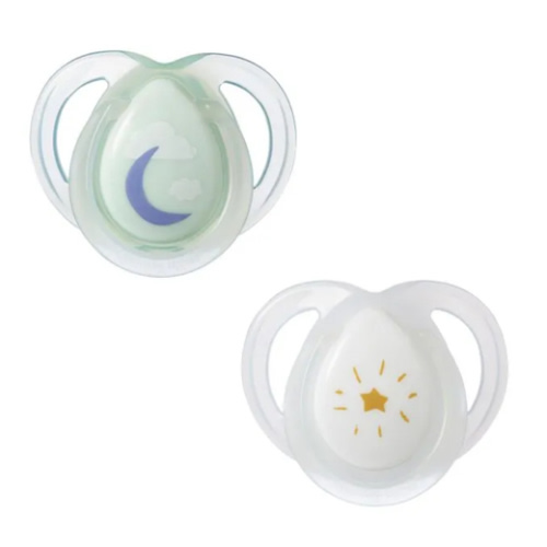 0-6M, 6 pack | Tommee Tippee Night Time Soother