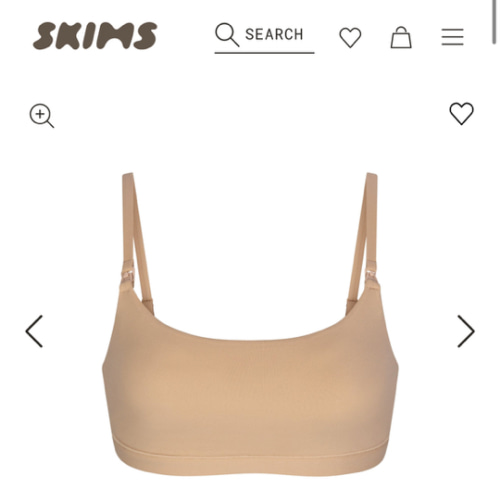 FITS EVERYBODY MATERNITY NURSING SCOOP BRALETTE | CLAY