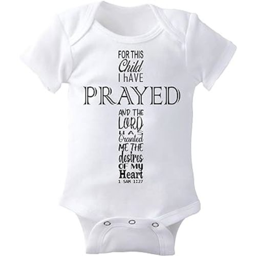 3-6mo Unisex Baby Bodysuit and Onesie - For This Child - One Piece Romper