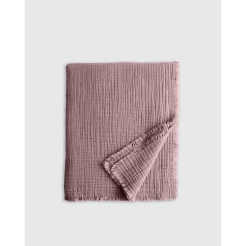 Organic Airy Gauze Throw