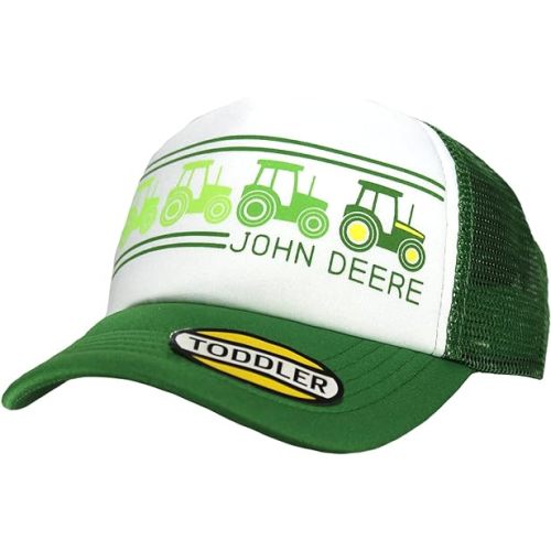 John Deere Tractor Patch Toddler Baseball Hat Cap-Green-One Size