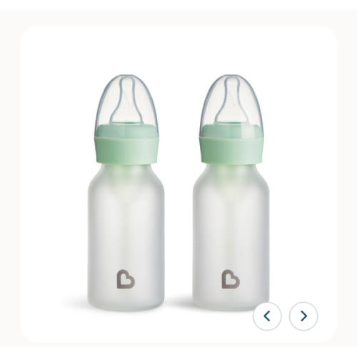 Bond™ Silicone Glass Bottle 4oz, 2pk | Munchkin