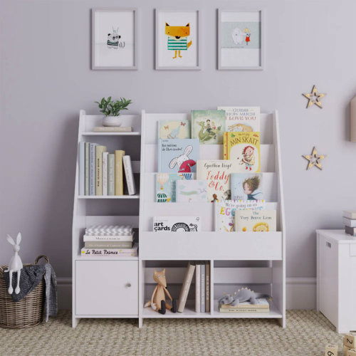 Isabelle & Max™ Alleisha 39.4'' H X 37.4'' W Book Display & Reviews | Wayfair