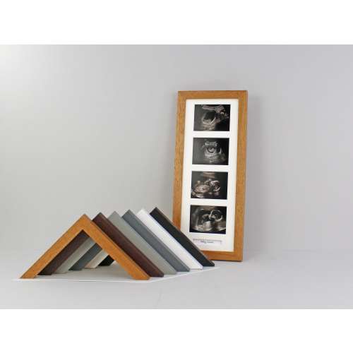 Baby Scan Photo Frame - Portrait Multi Frame for Four Photos