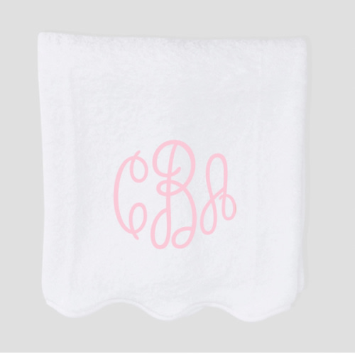 Scallop Bath Towel