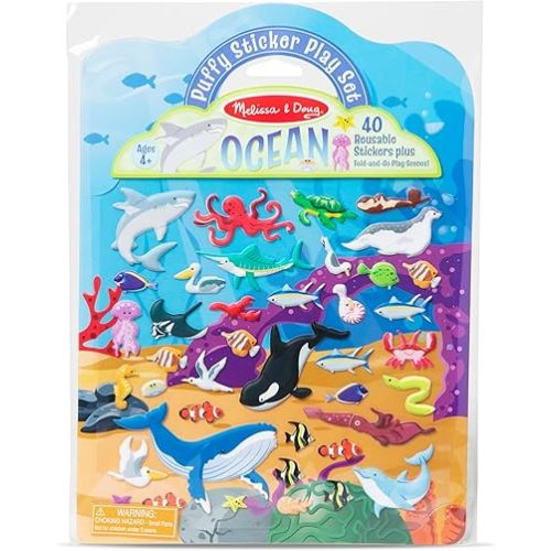 Puffy Sticker Play Set- Ocean