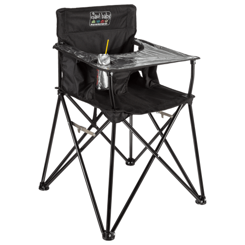 ciao! baby Portable High Chair - Black