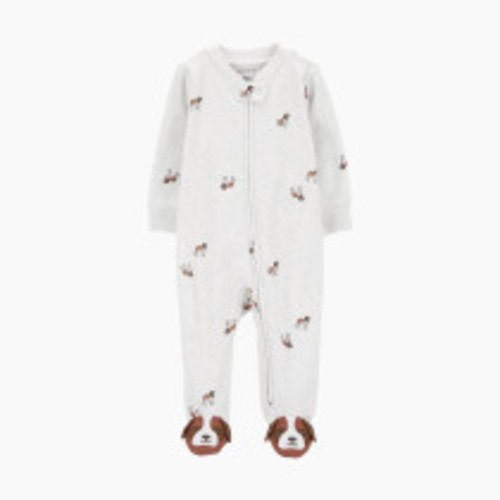 Carter's Zip-Up Sleep & Play - Gray, 3 M