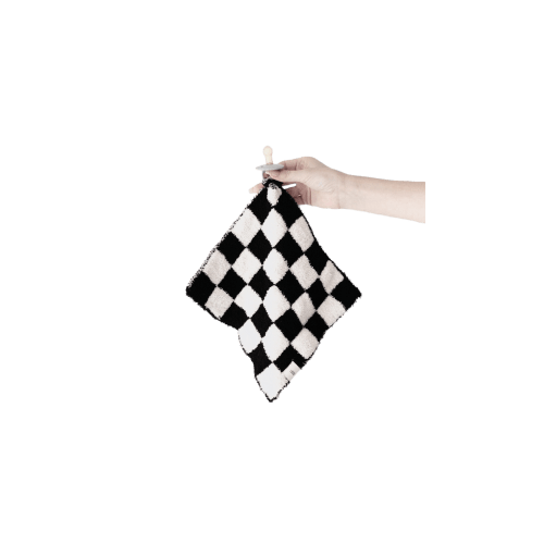 Black & White Checkered | Lovey
